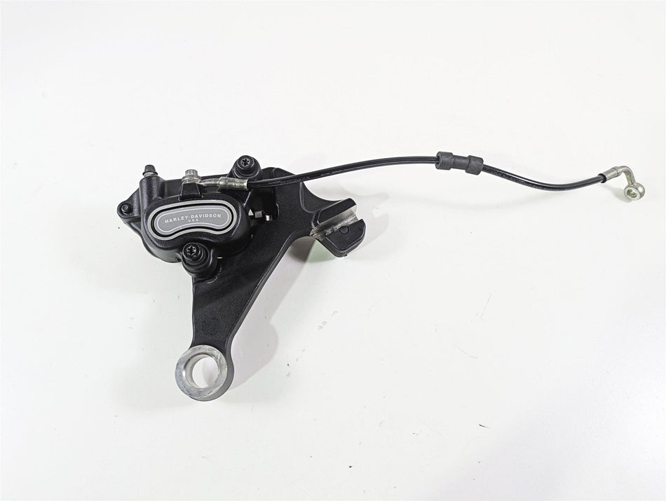 2014 Harley FXDF Dyna Fat Bob Rear Brake Caliper & Bracket 40908-08 {{ shop.shopifyCountryName }} - Mototech271