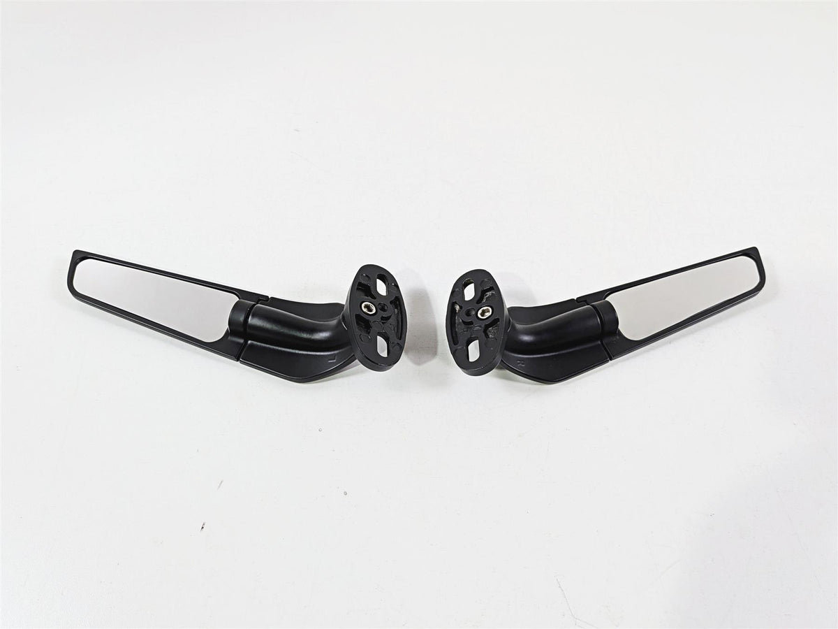 2008 Yamaha YZF R1 RN19 Adjustable Rotating Wing Rear View Mirror Set {{ shop.shopifyCountryName }} - Mototech271