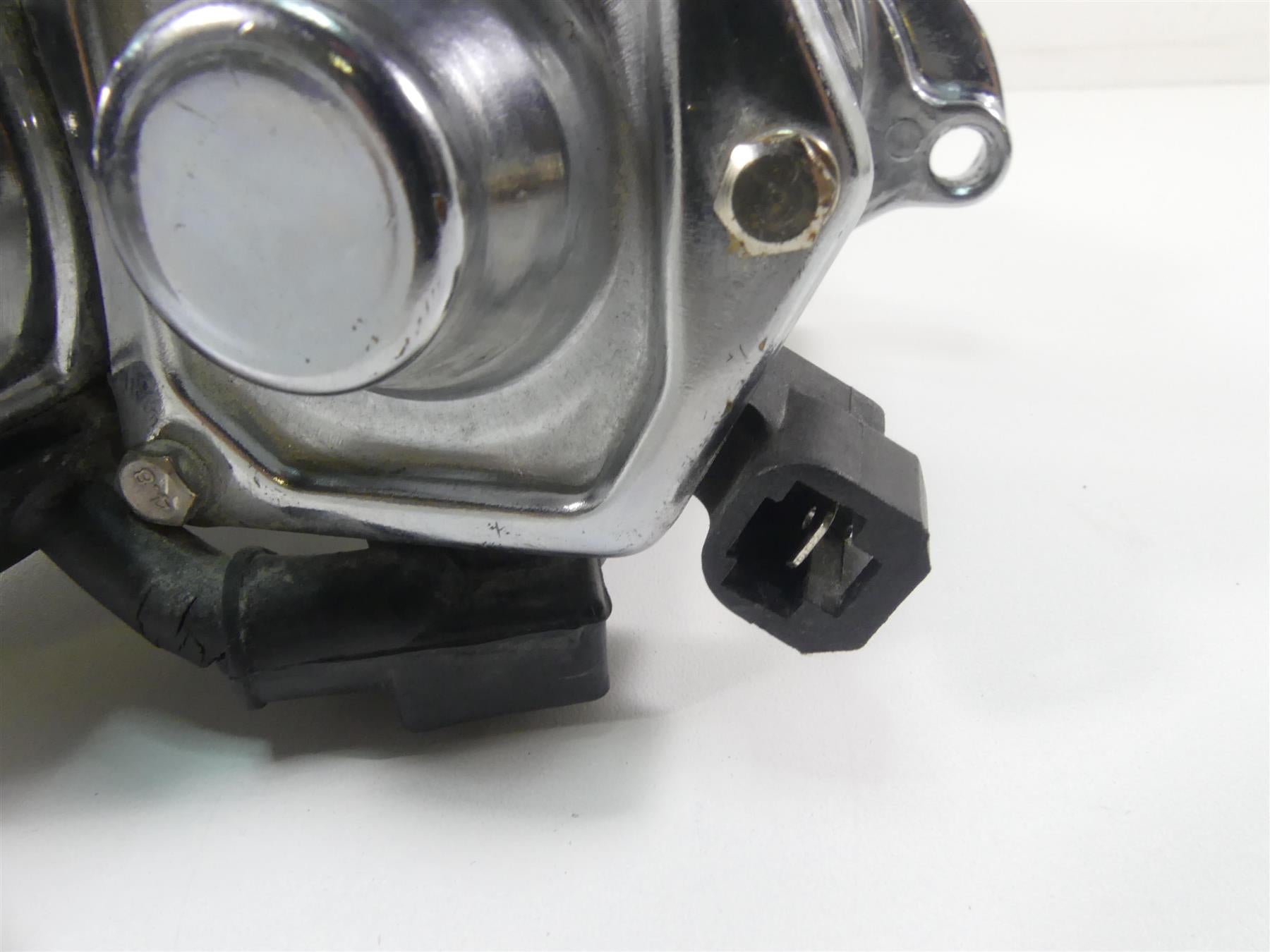 2008 Harley Softail FLSTSB Cross Bones Chrome Engine Starter Motor 31618-06A {{ shop.shopifyCountryName }} - Mototech271