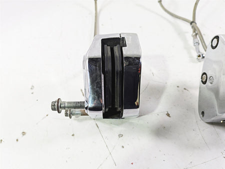 2007 Harley Touring FLHTCU SE CVO E-Glide Front Chrome Brake Caliper Set 4381-99 {{ shop.shopifyCountryName }} - Mototech271