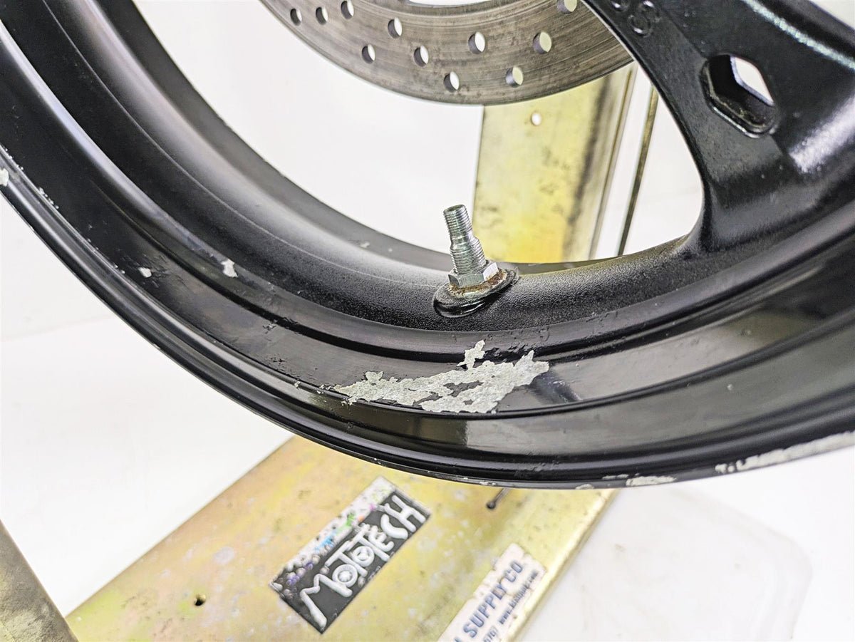 2006 Suzuki GSXR1000 K6 Straight 17x3.5 Front Wheel Rim 54111-41G00-019 {{ shop.shopifyCountryName }} - Mototech271