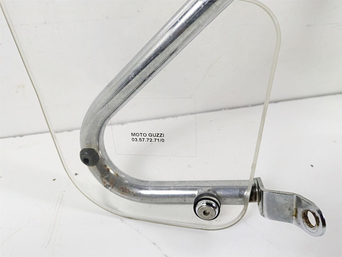 1998 Moto Guzzi California 1100 EV Big Wind Shield Screen & Mounts GU03575100 {{ shop.shopifyCountryName }} - Mototech271