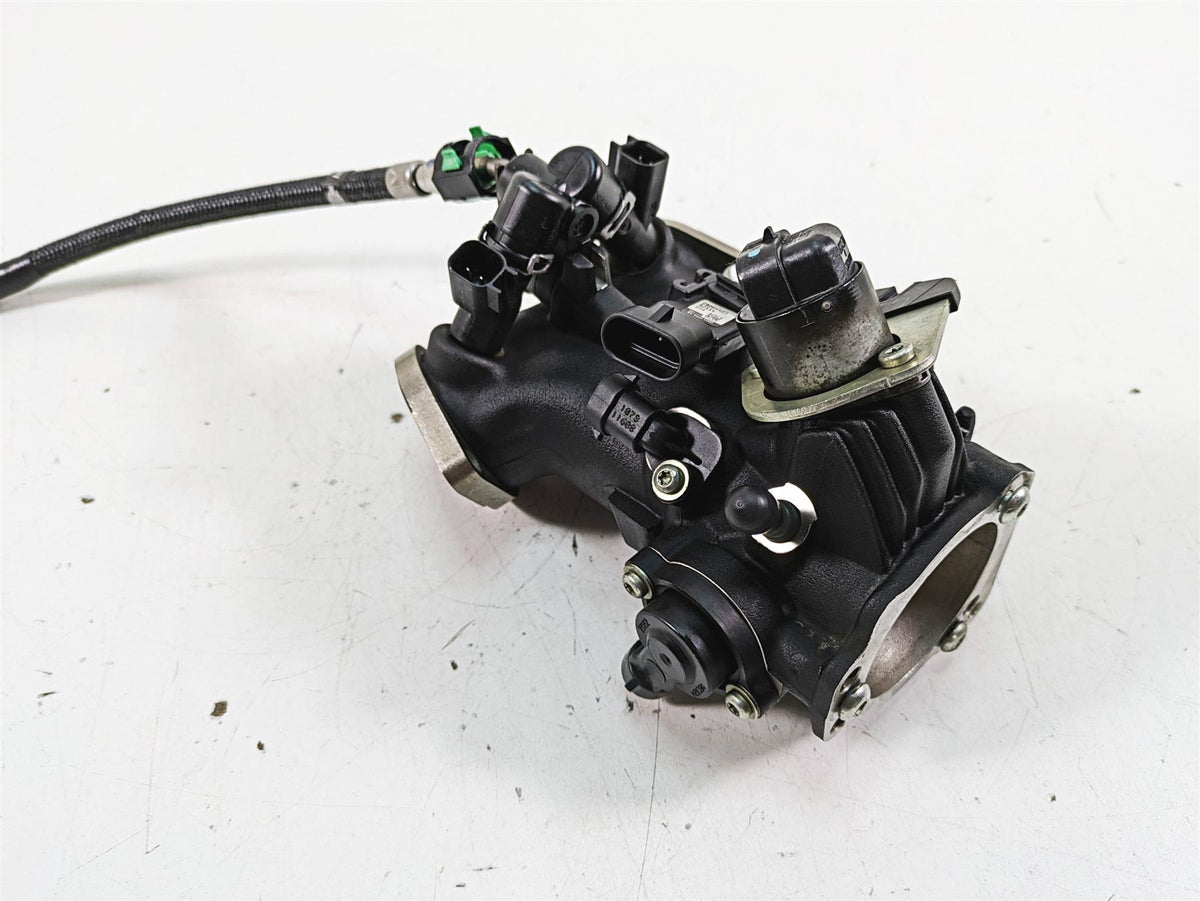 2009 Harley FXCWC Softail Rocker C Throttle Body Fuel Injection 27618-06 {{ shop.shopifyCountryName }} - Mototech271
