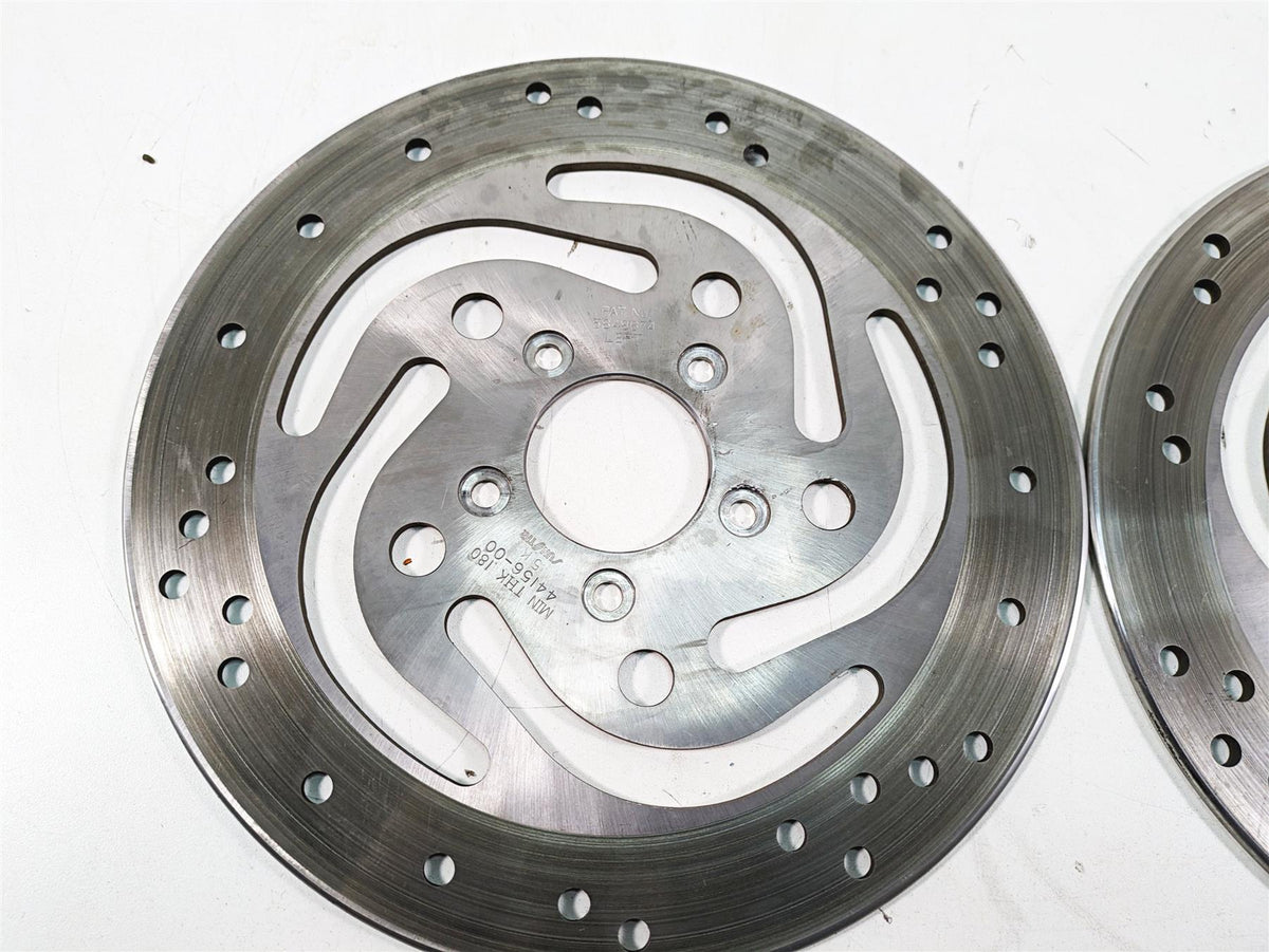 2006 Harley Touring FLHTCUI Electra Glide Front Brake Disc Rotor Set 44156-00 {{ shop.shopifyCountryName }} - Mototech271