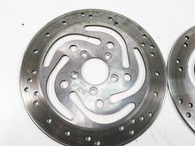Load image into Gallery viewer, 2006 Harley Touring FLHTCUI Electra Glide Front Brake Disc Rotor Set 44156-00 | Mototech271
