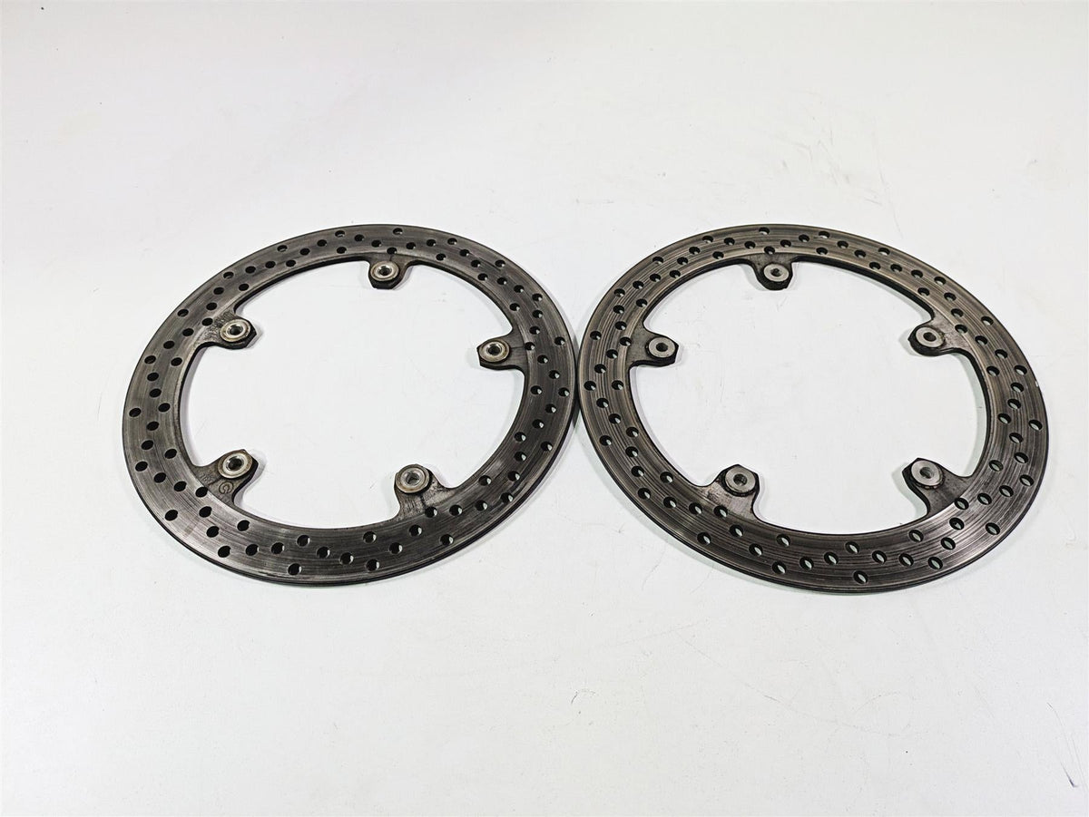 2010 BMW R1200RT K26 Front Brembo Brake Disc Rotor Set 320mm 34117711428 {{ shop.shopifyCountryName }} - Mototech271