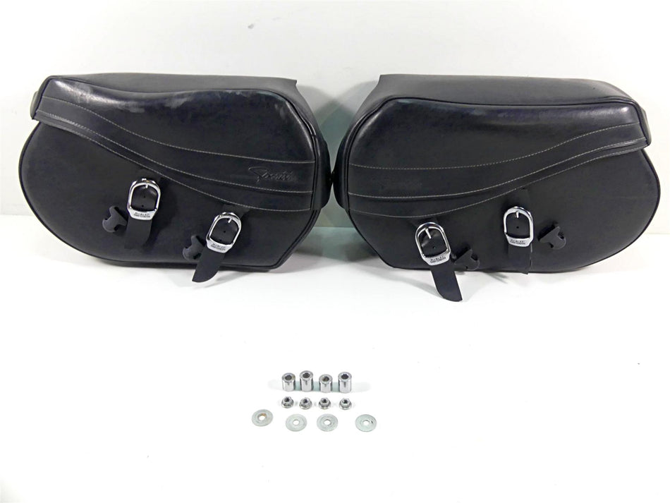 2005 Harley Sportster XL1200 C Saddlebag Saddle Bag Set 90193-08 90164-08 {{ shop.shopifyCountryName }} - Mototech271