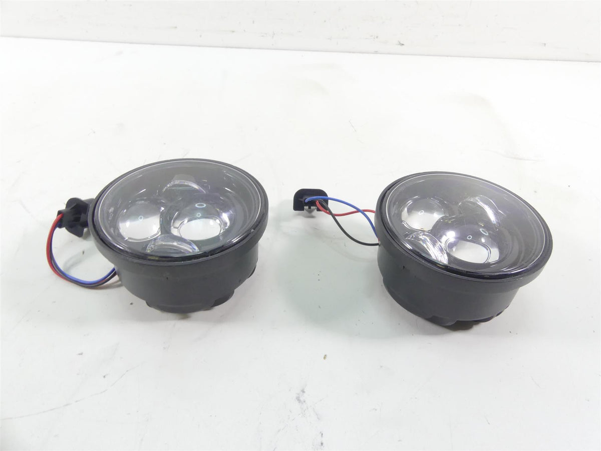 2014 Harley Dyna FXDF Fat Bob Led Headlight Light Bulb Lens Set - Scratched {{ shop.shopifyCountryName }} - Mototech271