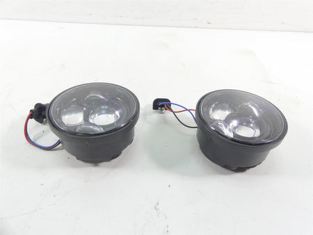 2014 Harley Dyna FXDF Fat Bob Led Headlight Light Bulb Lens Set - Scratched {{ shop.shopifyCountryName }} - Mototech271