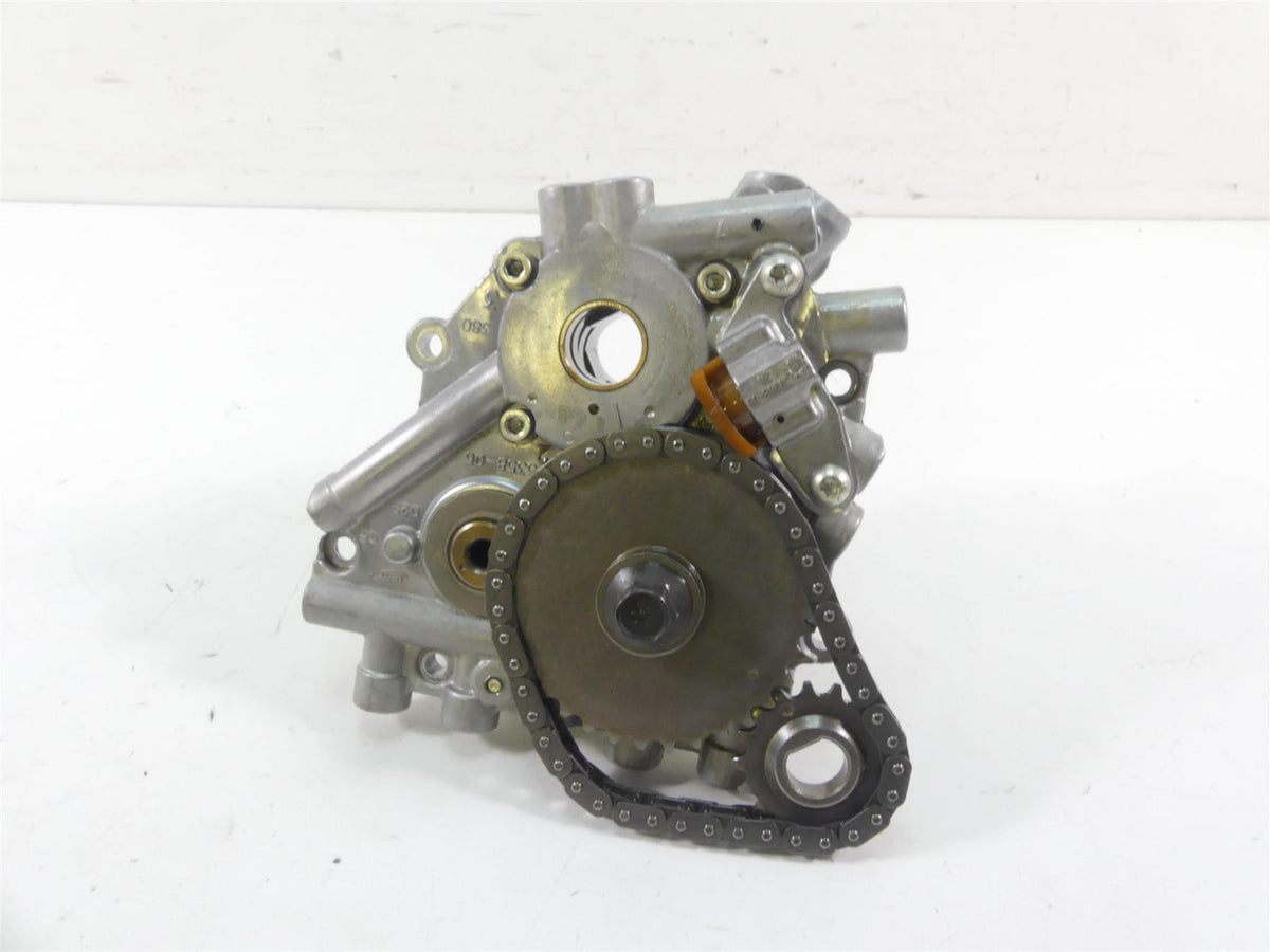 2009 Harley FXDL Dyna Low Rider Cam Shaft Mount Oil Pump Set 25358-06 24608-07A {{ shop.shopifyCountryName }} - Mototech271
