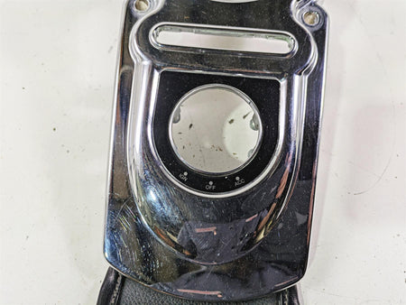 2011 Harley FXDC Dyna Super Glide Tank Dash Chrome Cover Panel 71204-04 {{ shop.shopifyCountryName }} - Mototech271