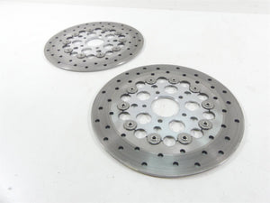 2007 Harley FLHTCU SE CVO Electra Glide Front Brake Rotor Disc Set 44363-00