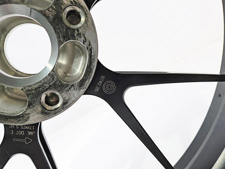 2009 Ducati Hypermotard 1100 S Marchesini Forged Rear Wheel Rim 17x5.5 50221291A-Mototech271