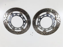 Load image into Gallery viewer, 2008 Yamaha XV1900 Roadliner S Front Brake Rotor Disc Set 1D7-2581T-00-00

