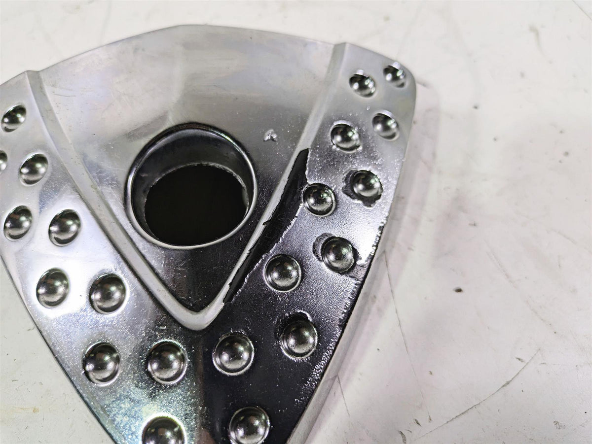 2004 Victory Kingpin Left Triangle Engine Ignition Side Cover 5245659 {{ shop.shopifyCountryName }} - Mototech271