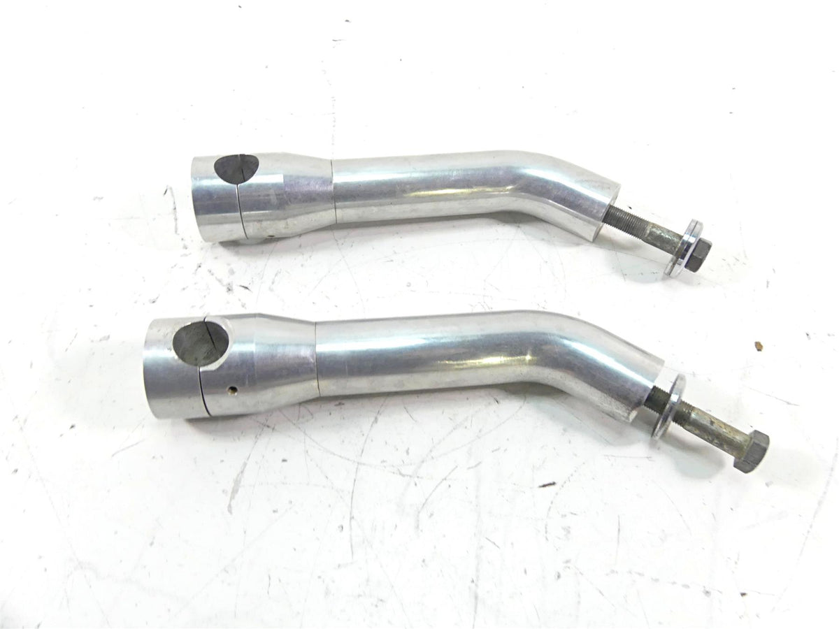 2009 Big Dog K9 9" Tall Lean Back Aluminum Handlebar Holder Riser Set for 1" Bars {{ shop.shopifyCountryName }} - Mototech271