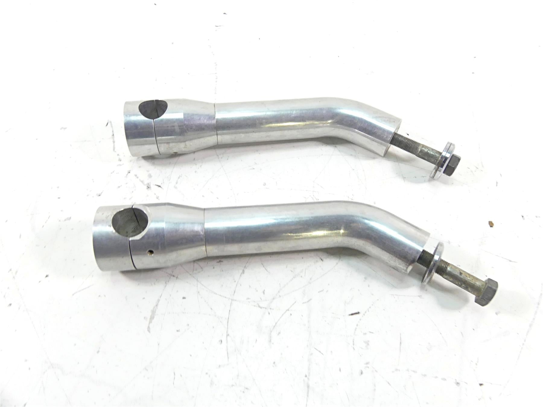 2009 Big Dog K9 9" Tall Lean Back Aluminum Handlebar Holder Riser Set for 1" Bars {{ shop.shopifyCountryName }} - Mototech271