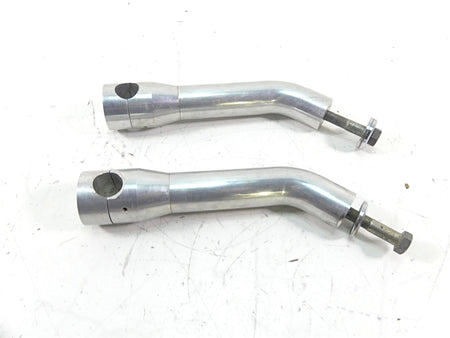 2009 Big Dog K9 9" Tall Lean Back Aluminum Handlebar Holder Riser Set for 1" Bars {{ shop.shopifyCountryName }} - Mototech271