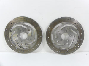 2006 Harley Touring FLHTCUI Electra Glide Front Brake Rotor Disc Set 44156-00 | Mototech271
