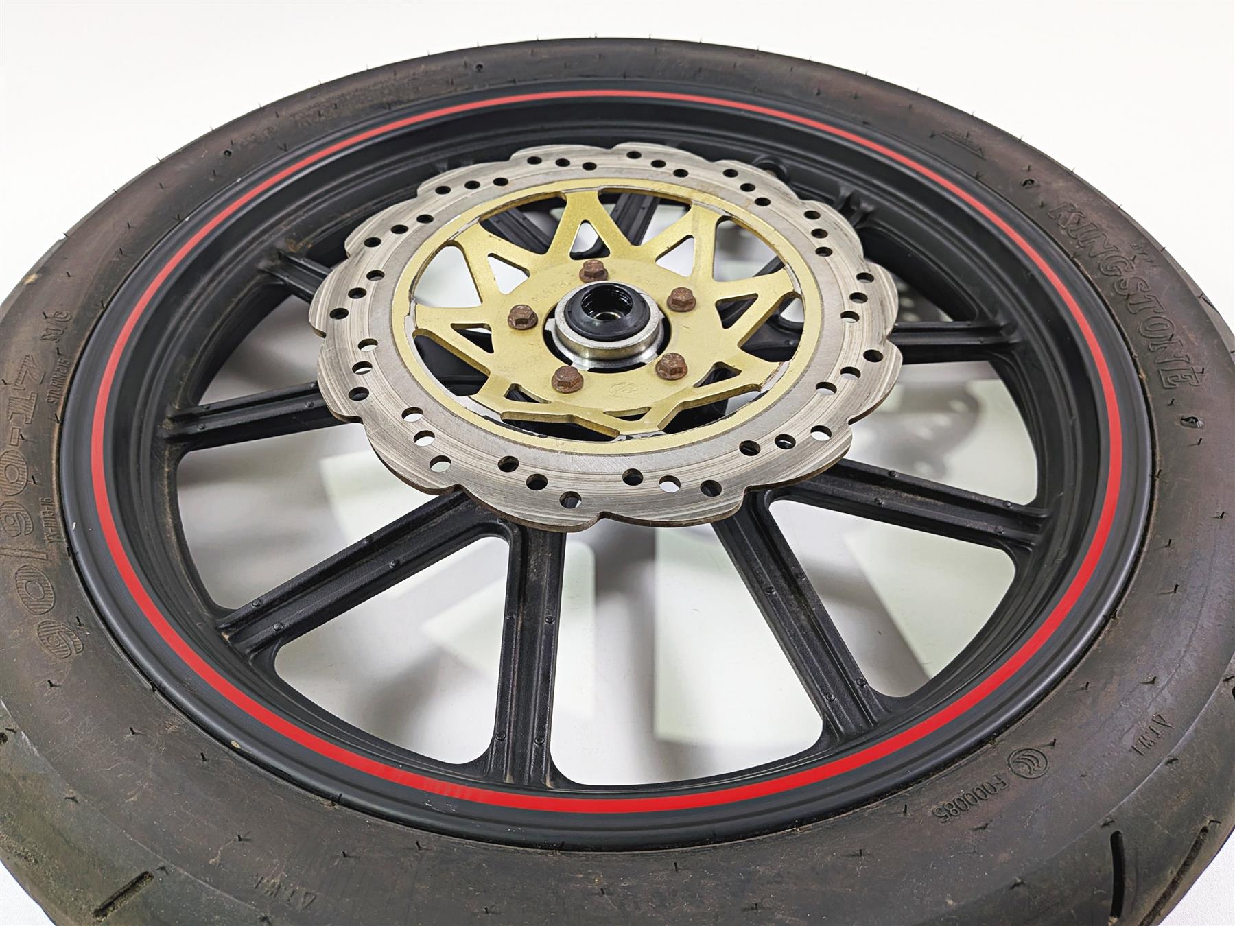 2023 Vitacci GTT 250 Straight Cast Front Wheel Rim 2.15x17 + Tire {{ shop.shopifyCountryName }} - Mototech271