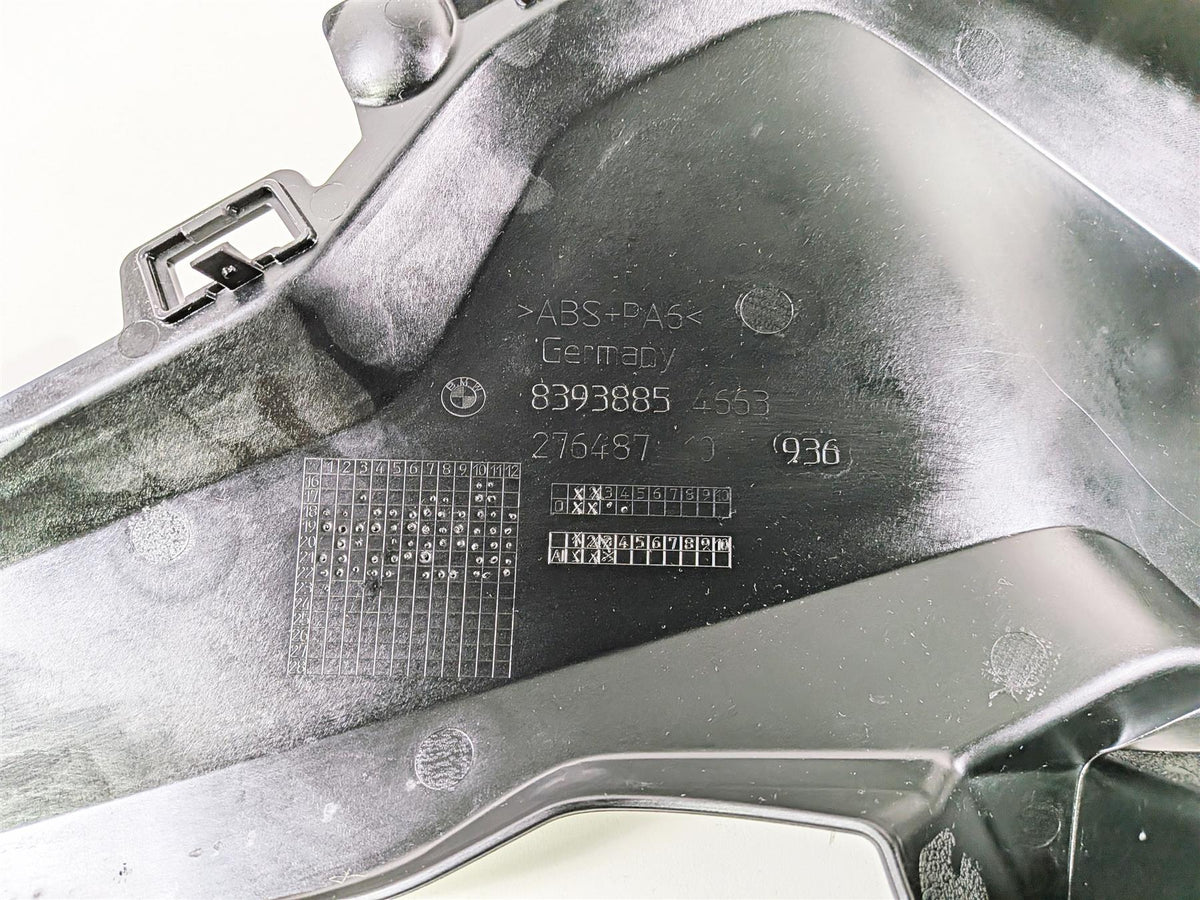2023 BMW F850GS K81 Main Left Inner Side Fairing Cover Emblem 46638393885 {{ shop.shopifyCountryName }} - Mototech271