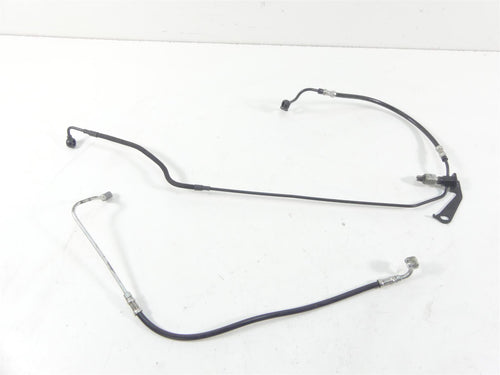 2012 Harley Touring FLHX Street Glide Rear Abs Brake Line Set 40611-09 40610-09 | Mototech271