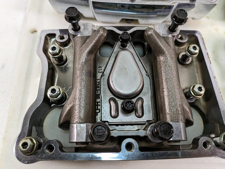 2000 Harley Dyna FXDL Low Rider Big Twin Rocker Box Valve Cover Set 17593-99 {{ shop.shopifyCountryName }} - Mototech271