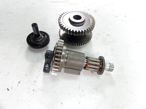 2012 Kawasaki ZX1400 ZX14R Ninja Starter Clutch Gear Set 16085-0596 13194-3704 | Mototech271