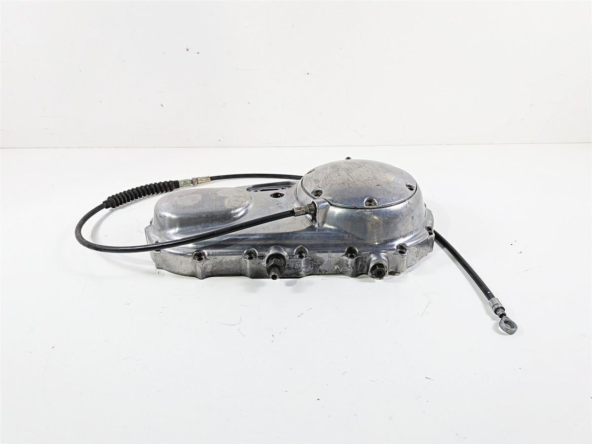2006 Harley Sportster XL883 Low Primary Drive Clutch Cover & Cable 34951-04 {{ shop.shopifyCountryName }} - Mototech271