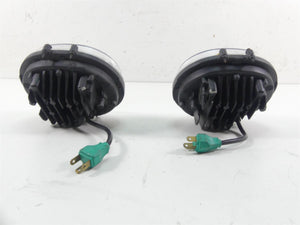 2011 Harley Touring FLTRU Road Glide Led Headlight Head Light Lamp Set - Read | Mototech271