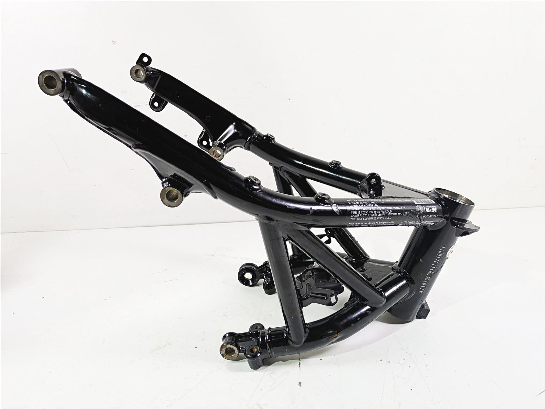 2024 Harley Sportster RH975 S Main Frame Chassis - Dented - With Texas Salvage Title 47000308