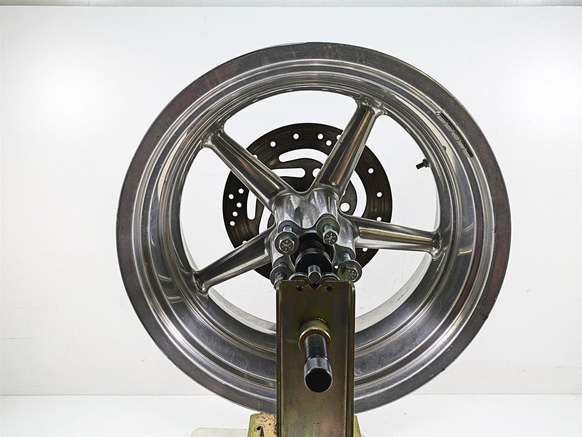 2009 Harley FXCWC Softail Rocker C Straight 18x8 Rear Wheel Rim 41497-08A {{ shop.shopifyCountryName }} - Mototech271