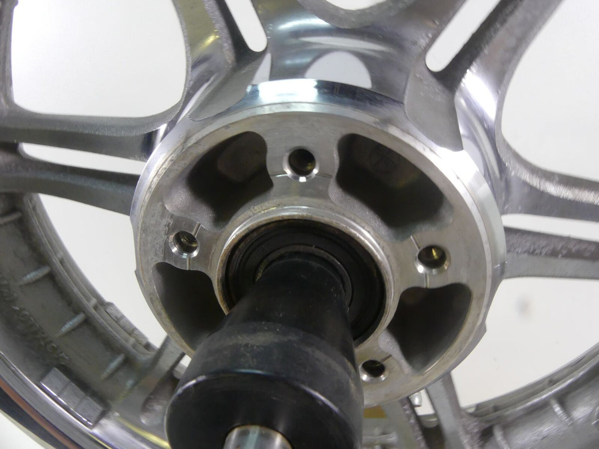 2006 Harley Touring FLHTCU SE CVO Straight Front Wheel Rim 16x3 43920-02 {{ shop.shopifyCountryName }} - Mototech271