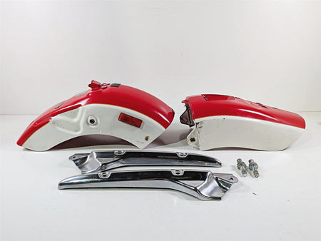 1997 Honda GL1500 CA Valkyrie Rear Fender Set & Chrome Struts 80110-MZ0-670-Mototech271