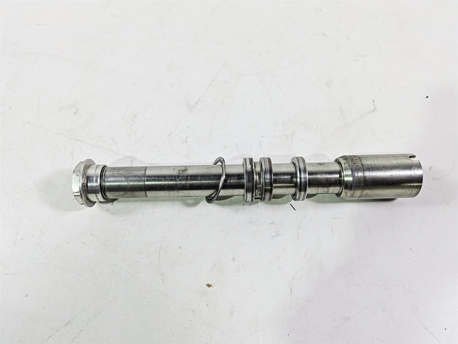 2013 Ducati Hyperstrada 821 Front Axle Wheel Spindle 25mm 81910601A {{ shop.shopifyCountryName }} - Mototech271