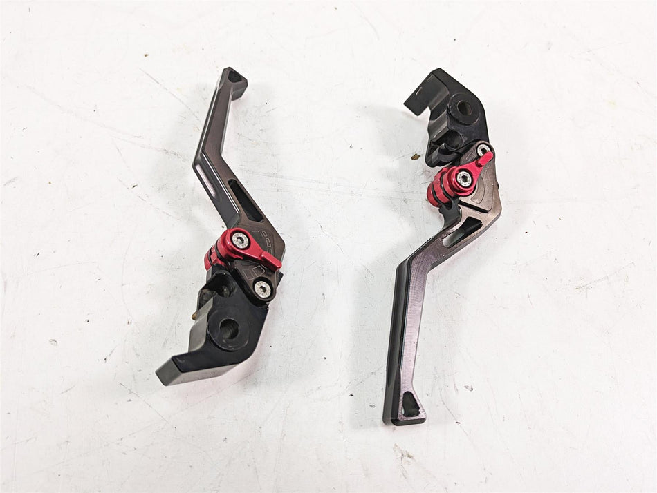 2016 Ducati Panigale 1299 S Mzs T2 Series Short Brake Clutch Lever Set F-11 H-11 {{ shop.shopifyCountryName }} - Mototech271