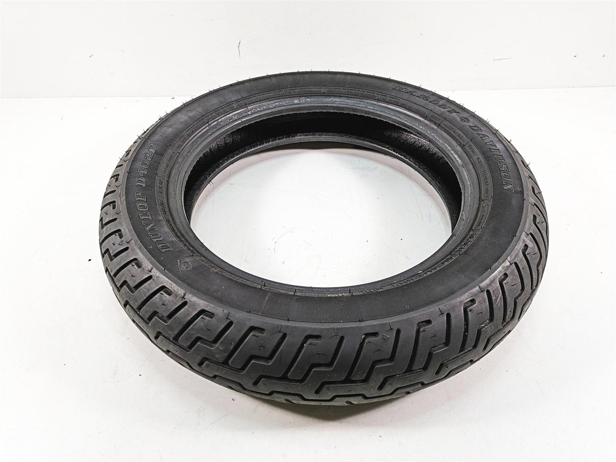 Used Front Harley Tire Dunlop D402 F MT90B16 90R16 DOT1821 45006403 {{ shop.shopifyCountryName }} - Mototech271