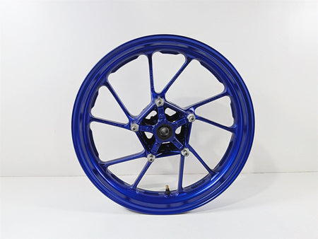 2025 Yamaha YZF R7 Straight Front Blue Wheel Rim 17x3.5 2DR-25168-00 {{ shop.shopifyCountryName }} - Mototech271