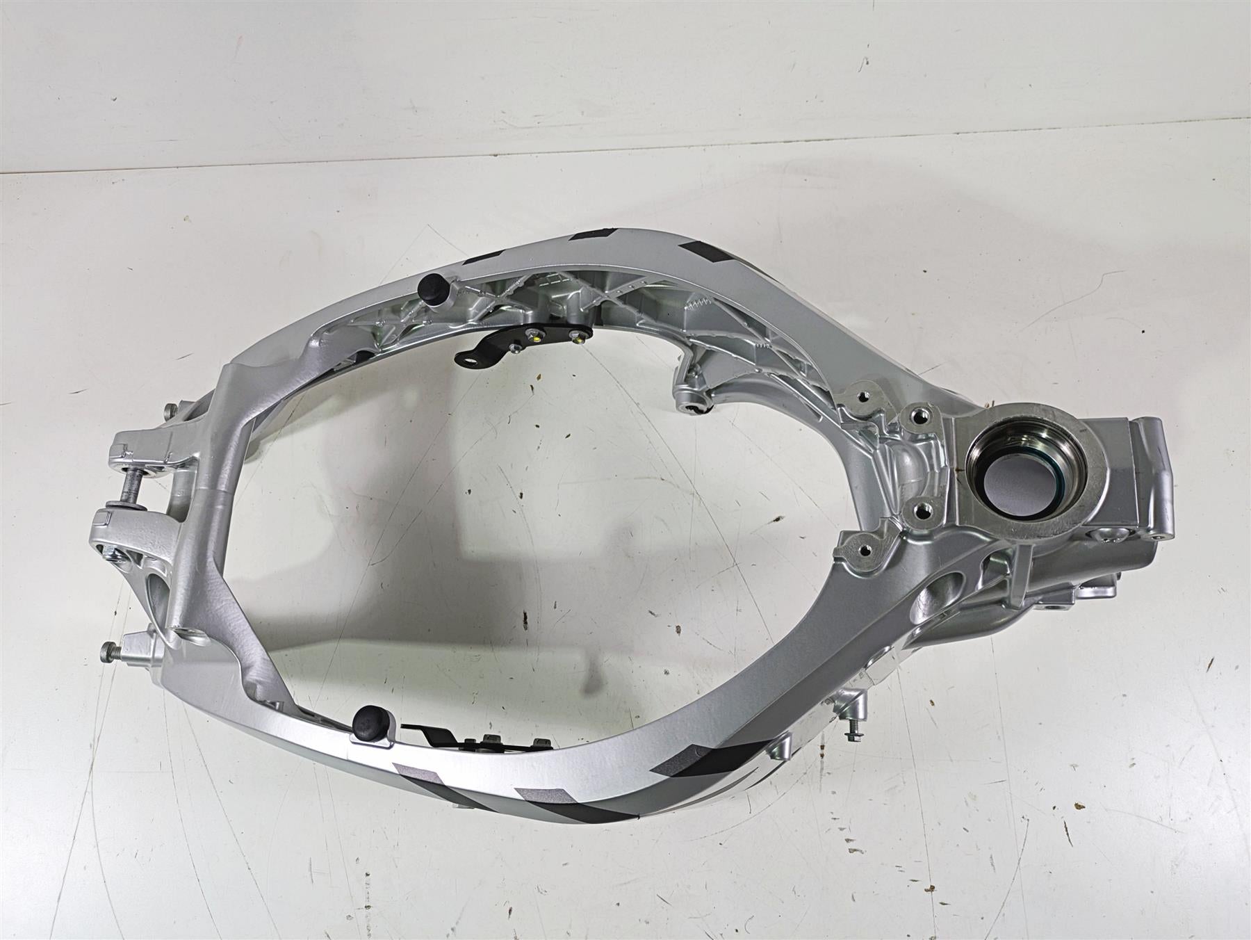 2021 Aprilia RS660 Main Frame Chassis & Front Plate With Salvage Texas Title 2B006475 {{ shop.shopifyCountryName }} - Mototech271