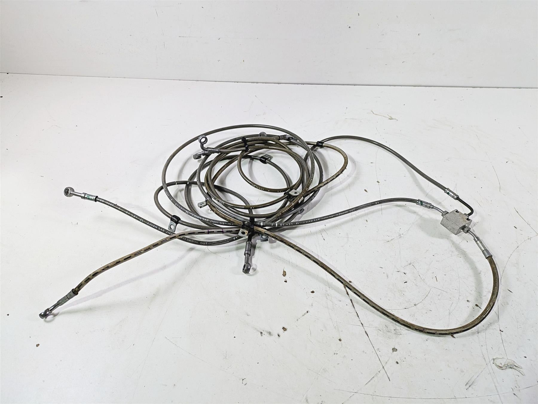 2022 Polaris RZR XP 4 1000 Premium Front Rear Brake Line Hose Set 1912881 {{ shop.shopifyCountryName }} - Mototech271