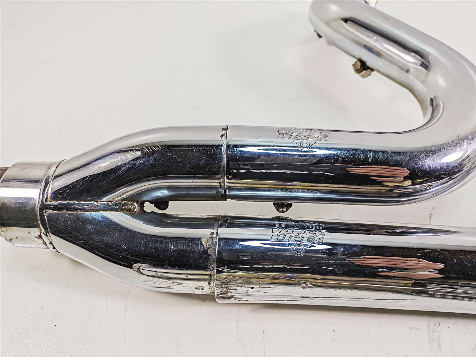 2005 Harley Dyna FXDL Low Rider Vance Hines Pro Pipe HS Exhaust System 17523 {{ shop.shopifyCountryName }} - Mototech271