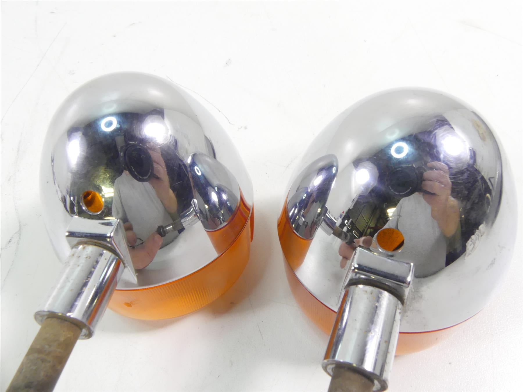 1995 Harley Dyna FXDL Low Rider Rear Blinker Turn Signal Set 68049-93 {{ shop.shopifyCountryName }} - Mototech271