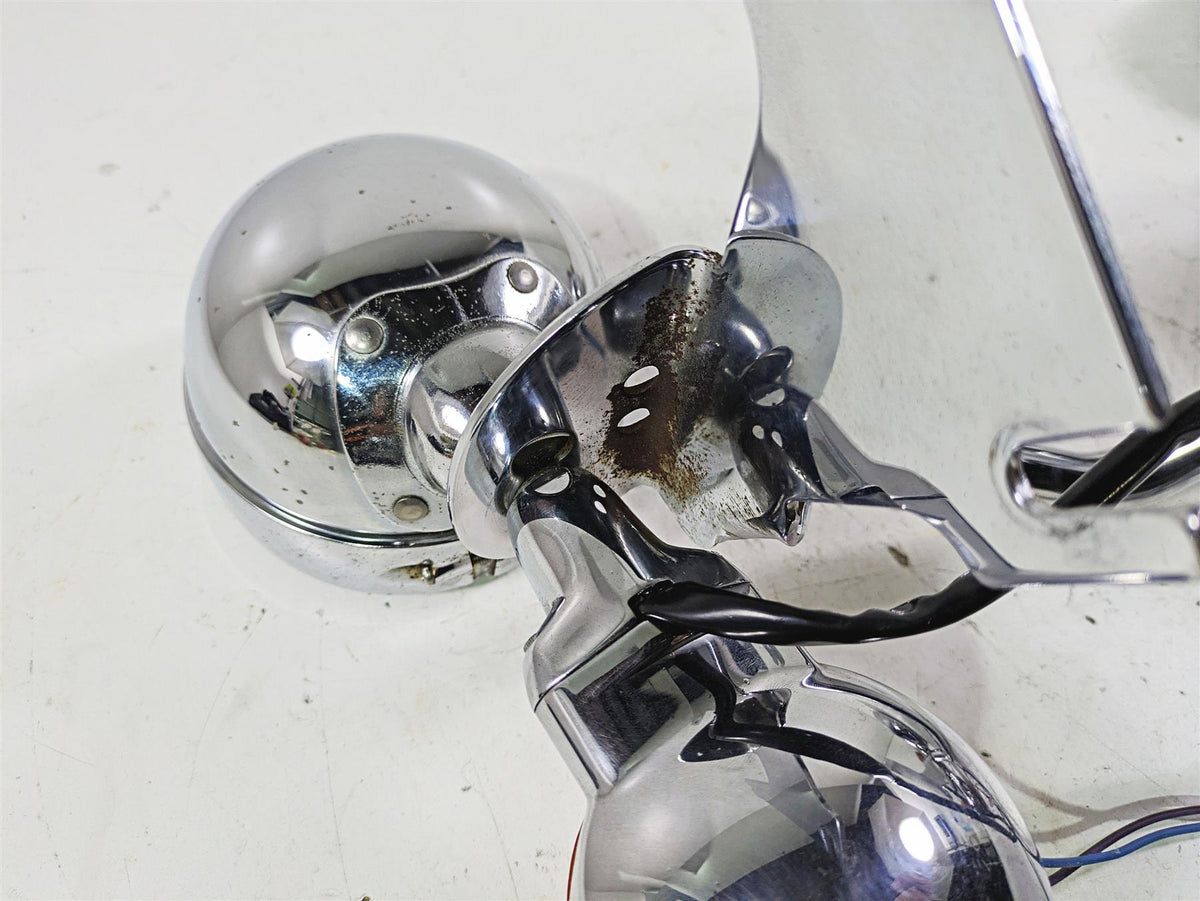 2003 Harley Touring FLHTCUI 100TH E-Glide Front Spot Light Blinker Set 68712-94 {{ shop.shopifyCountryName }} - Mototech271