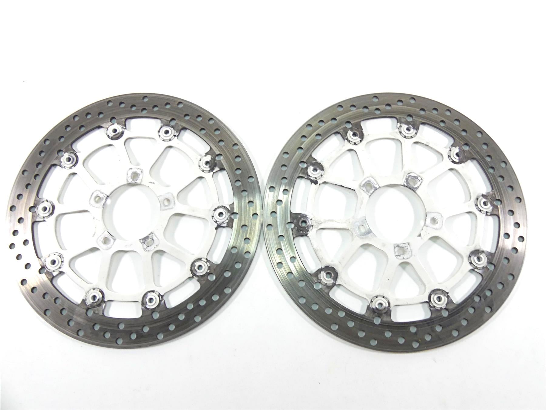 2012 Ducati Monster 1100 EVO Front Brembo Brake Rotor Disc Set 49241011A {{ shop.shopifyCountryName }} - Mototech271