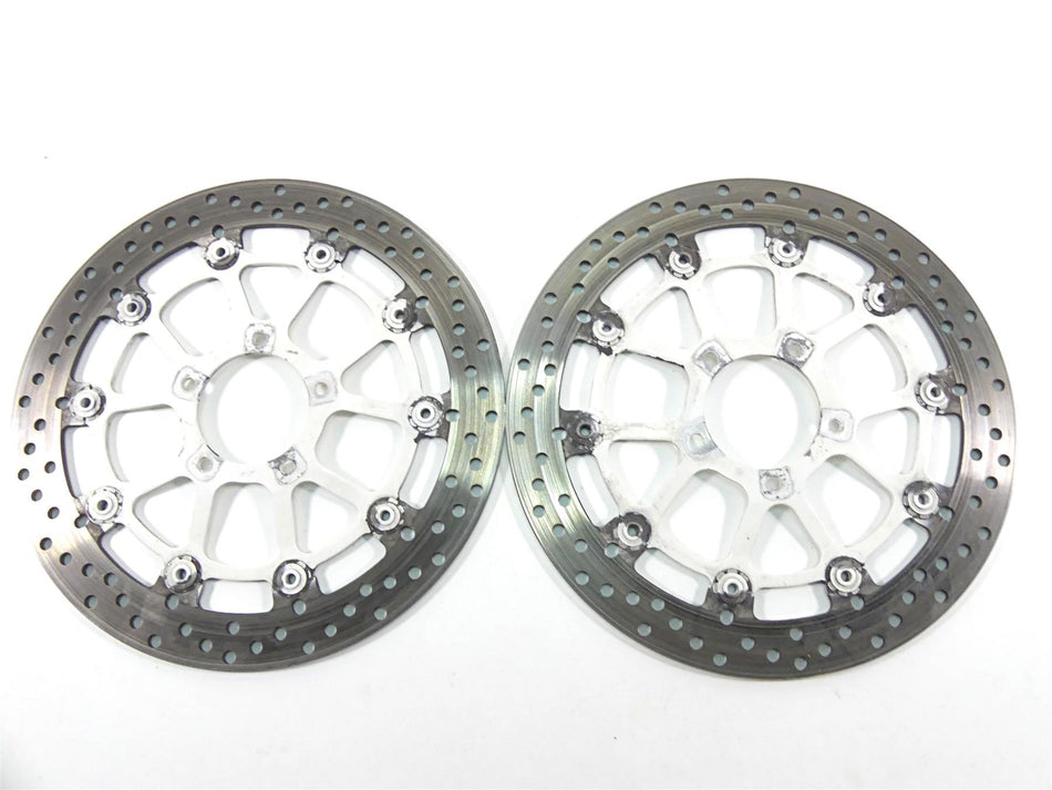 2012 Ducati Monster 1100 EVO Front Brembo Brake Rotor Disc Set 49241011A {{ shop.shopifyCountryName }} - Mototech271