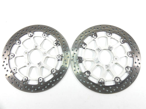 2012 Ducati Monster 1100 EVO Front Brembo Brake Rotor Disc Set 49241011A | Mototech271