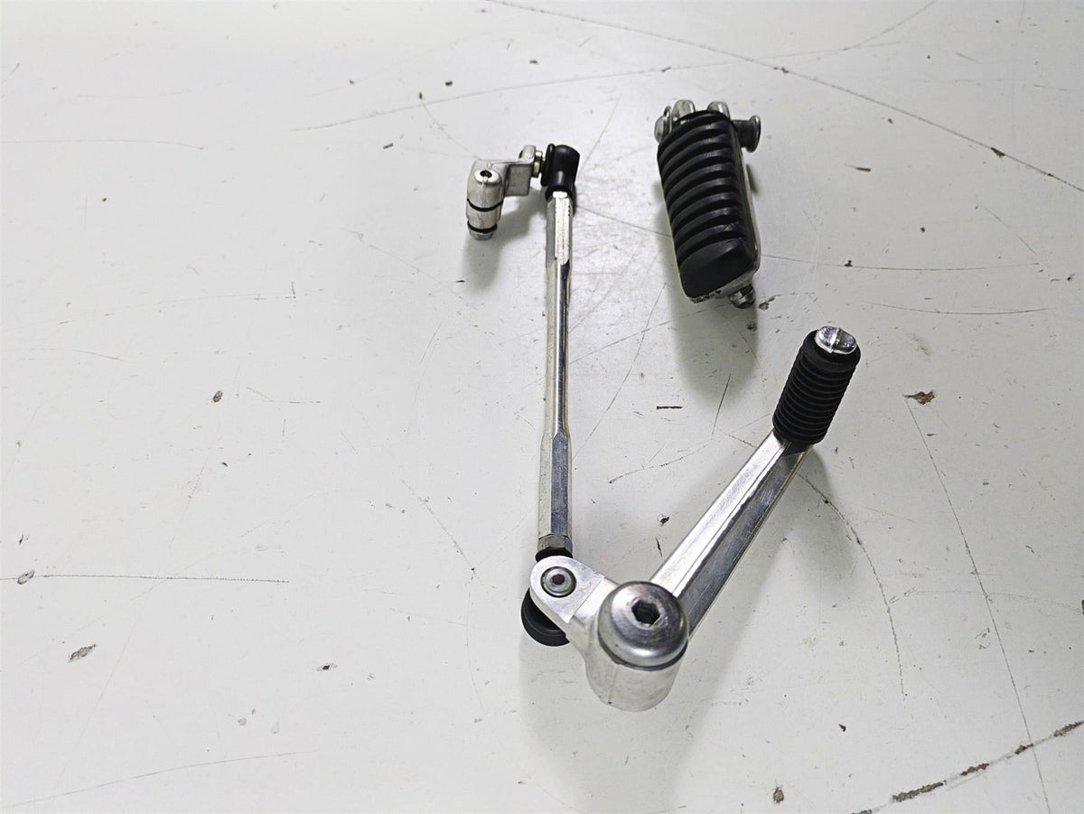 2005 Kawasaki ZX12R Ninja Left Front Footpeg & Shifter 34028-1428 13242-1363 {{ shop.shopifyCountryName }} - Mototech271