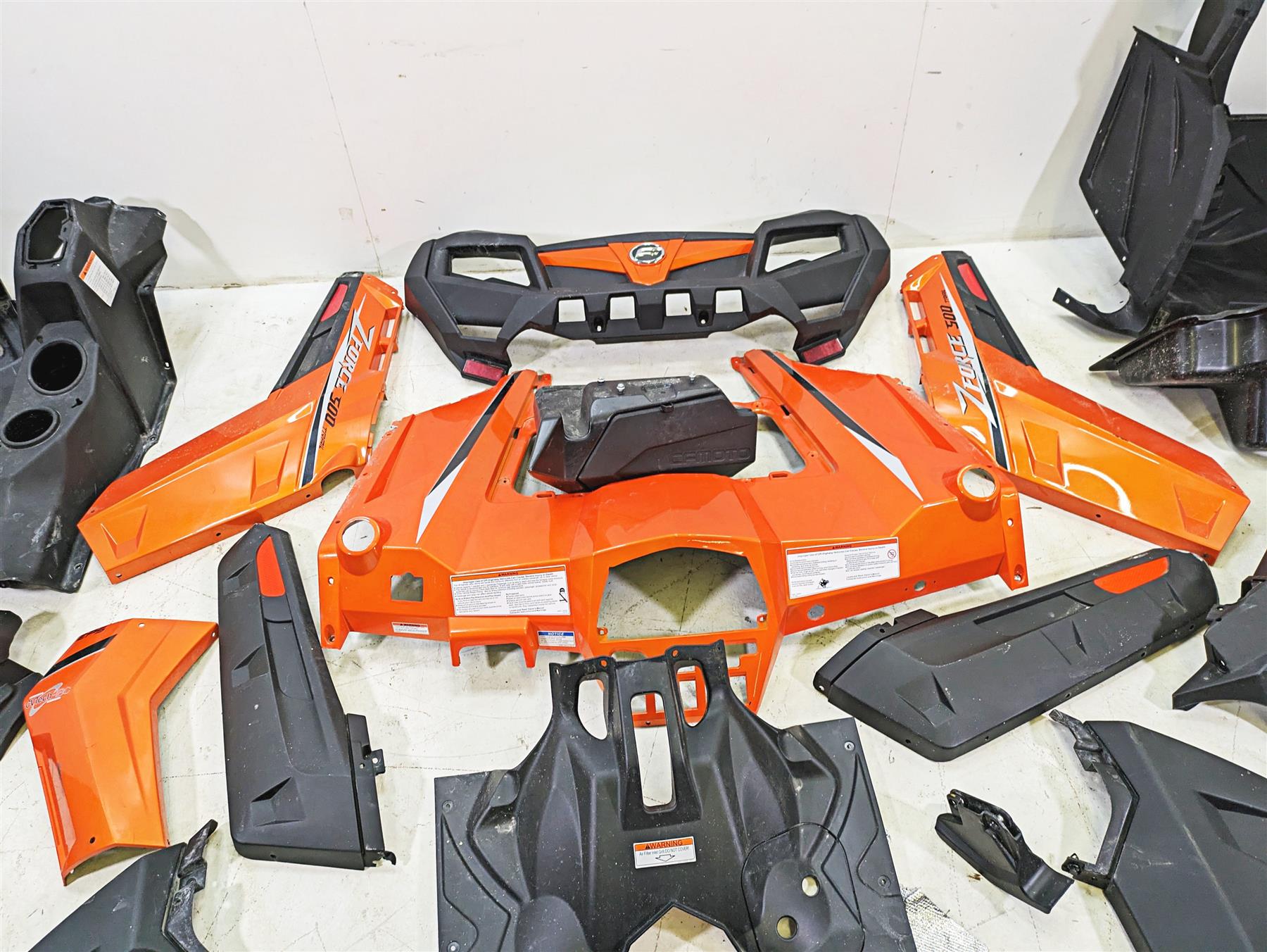2021 CFMoto Zforce 500 Trail Fender Fairing Cover Set Lava Orange 7000-042611 {{ shop.shopifyCountryName }} - Mototech271