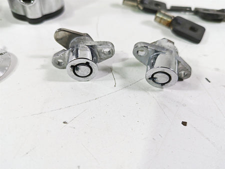 2012 Harley FLD Dyna Switchback Ignition Switch Saddlebag Key Lock Set 71304-04 {{ shop.shopifyCountryName }} - Mototech271