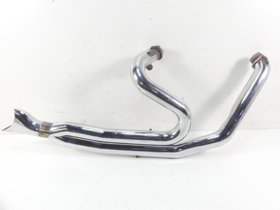 2004 Harley FXDWGI Dyna Wide Glide 2 into 1 Fishtail Exhaust System -Read {{ shop.shopifyCountryName }} - Mototech271